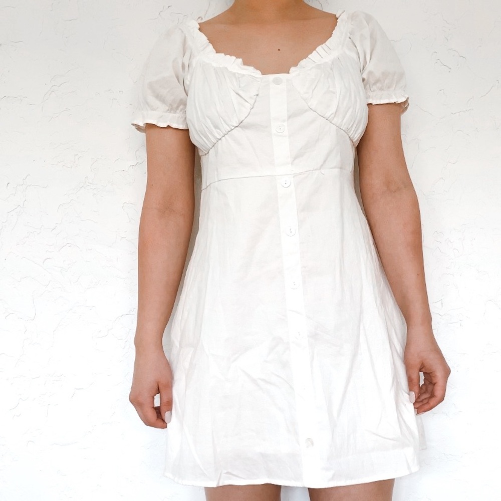 White Picnic Dress